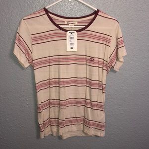 billabong striped t-shirt